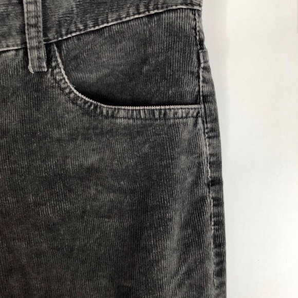 Theory Gray Corduroy Slim Fit Pants - Picture 4 of 8